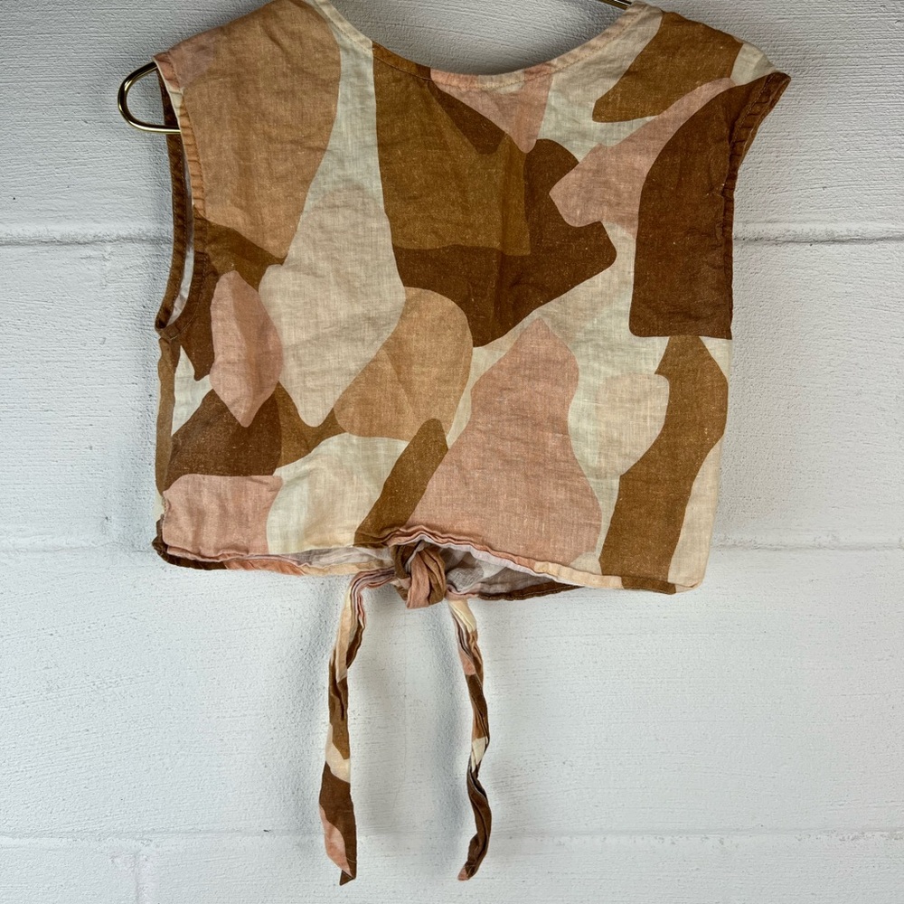 Whimsy + Row Valentina Linen Pattern Top - image 5